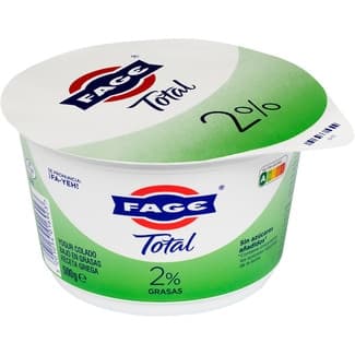 Griego natural 2% grasas envase 450 g -