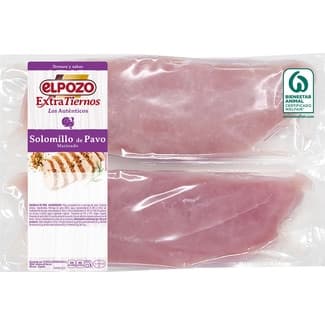 Extratiernos solomillo de pavo marinado 2 unidades peso aproximado bandeja 700 g -