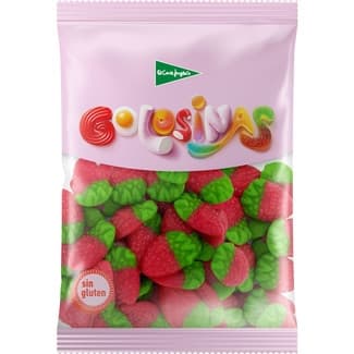 Fresas de goma sin gluten bolsa 200 g -