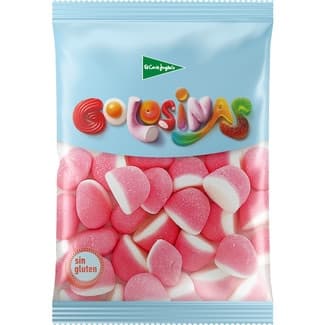 Besos de goma de fresa y nata sin gluten bolsa 200 g -