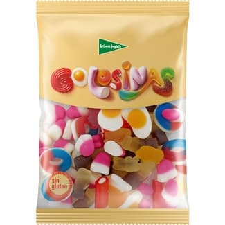 Caramelos de goma surtidos sin gluten bolsa 200 g -