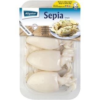 Sepia limpia entera envase 350 g -