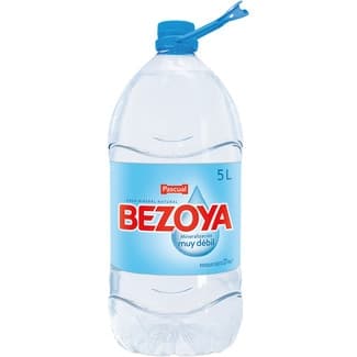 Agua mineral natural de mineralización muy débil garrafa 5 l -