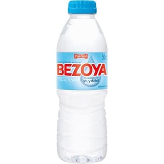 Agua mineral natural de mineralización muy débil botella 50 cl -