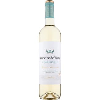 Vino blanco chardonnay Vendimia Seleccionada DO Navarra botella 75 cl -