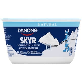 Skyr natural alto en proteína 0% edulcorantes 0% m.g. inspirado en Islandia envase 480 g -