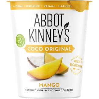 Base de coco original sabor mango ecológico y sin lactosa envase 350 g -