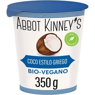Base de coco estilo griego ecológico sin gluten y sin lactosa envase 350 g -