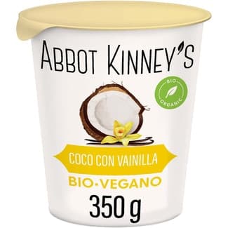 Base de coco con vainilla ecológico sin gluten, sin lactosa y vegano envase 350 g -