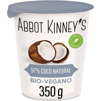 Base de coco 97% natural ecológico sin gluten, sin lactosa y vegano envase 350 g -