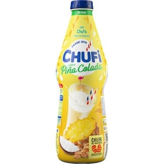 Horchata de chufa sabor piña colada DOP Chufa de Valencia botella 1 l -