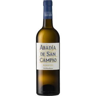 Vino blanco albariño DO Rías Baixas botella 75 cl -