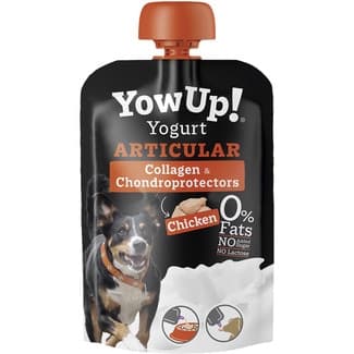 Snacks para perros adultos yogur Articular con pollo bolsa 115 g -