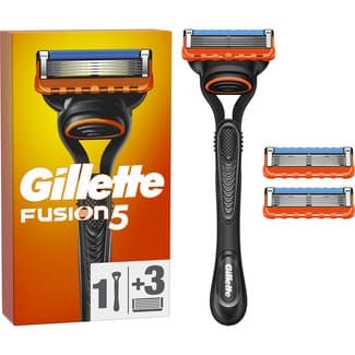 5 pack con maquinilla de afeitar + 3 recambios -