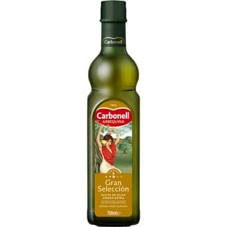 Aceite de oliva virgen extra Arbequina sabor dulce botella 750 ml -