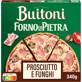 Pizza de jamón y champiñones Proscuitto e Funghi estuche 340 g -
