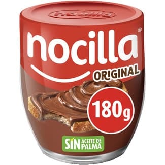 Crema de cacao y avellanas original sin gluten y sin aceite de palma vaso 180 g -