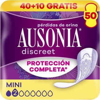 Compresas para pérdidas de orina mini bolsa 40 unidades -