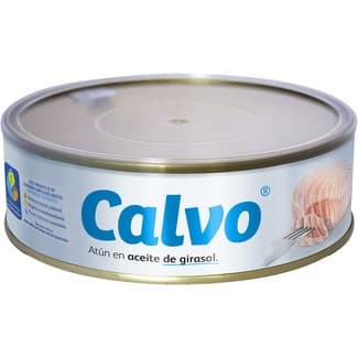 Atún en aceite de girasol lata 325 g neto escurrido -