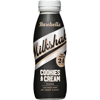 Batido de proteínas sabor cookies and cream sin lactosa y sin azúcar añadido envase 330 ml -