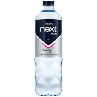 Agua mineral natural zero sodio botella 1 l -