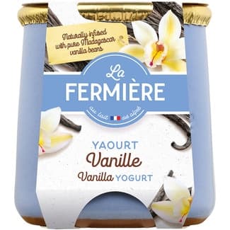 Yogur cremoso vainilla tarro 140 g -