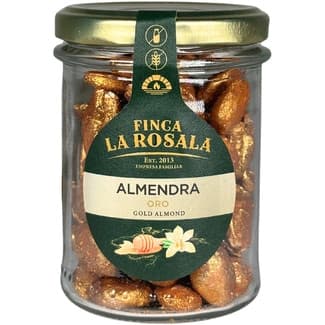 Almendras dulces tostadas bañadas en oro sin gluten y sin lactosa tarro 90 g -