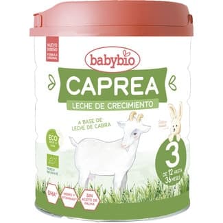 Caprea leche de crecimiento 3 ecológica a base de leche de cabra de 10 meses a 3 años lata 800 g -