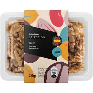 Nueces crudas peladas origen España tarrina 225 g -