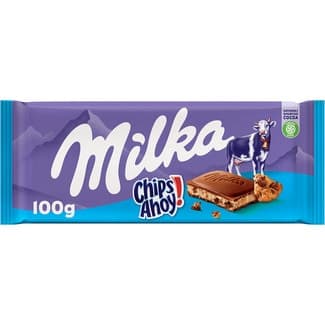Chocolate con leche y Chips Ahoy tableta 100 g -