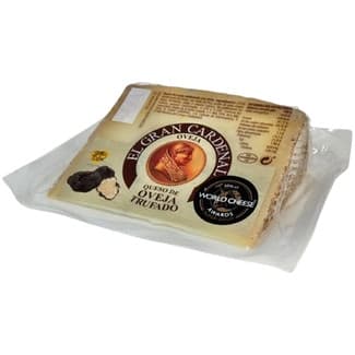Queso de oveja trufado cuña 200 g -