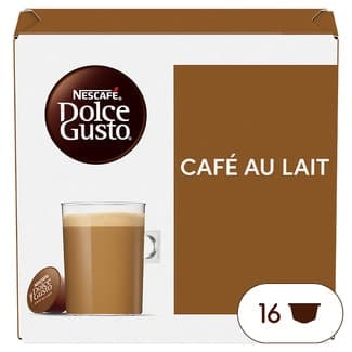 Café con leche intensidad 7 estuche 16 cápsulas -