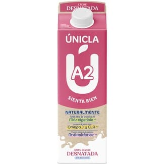 A2 leche desnatada brik 1 l -