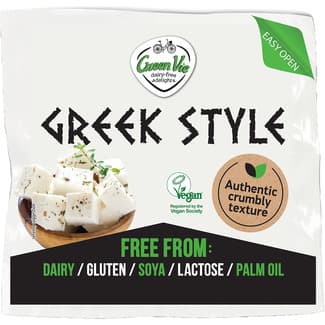 Bloque vegano estilo griego textura quebradiza sin gluten y sin lactosa envase 200 g -