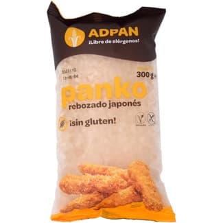 Panko pan rallado rebozado japonés sin gluten y vegano bolsa 300 g -