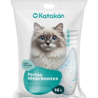 Perlas absorbentes para gatos envase 16 l -