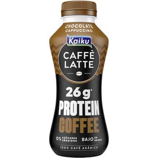 Caffé Latte proteínas Capuccino 100% café Arábica botella 330 ml -