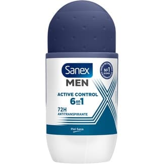 Desodorante roll-on Active Control 6 en 1 72h antitranspirante envase 50 ml -
