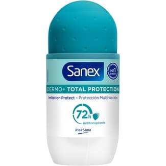 Desodorante roll-on Dermo + Total Protección 72h antitranspirante unisex envase 50 ml -