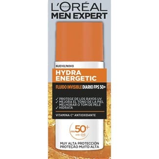 Fluido facial solar invisible SPF-50+ con vitamina C 50 ml -