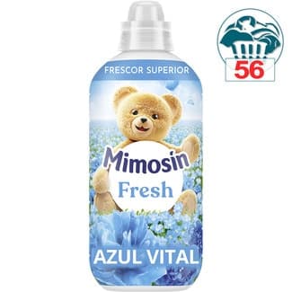 Suavizante concentrado extra fragancia Azul Vital botella 56 dosis -