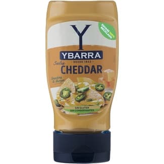 Salsa cheddar sin gluten bote 250 g -