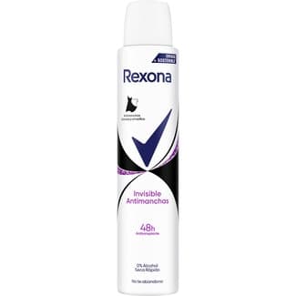Desodorante invisible antimanchas 48 h antitranspirante 0% alcohol seca rápido spray 200 ml 48h 0% alcohol -