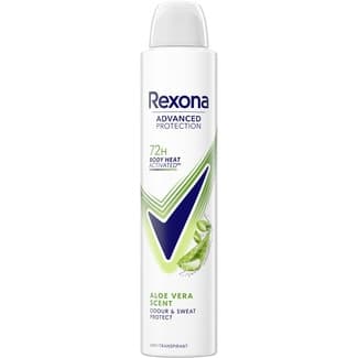 Desodorante roll-on Advanced Protection Aloe Vera Scent antitranspirante 72h unisex spray 200 ml 0% alcohol -