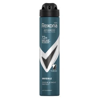 Desodorante invisible anti-white marks & yellow stains anti transpirante spray 200 ml 72 body het activated -