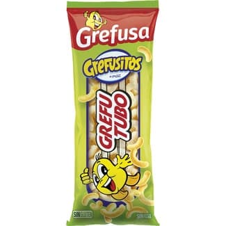 Grefutubo Grefusitos snacks de maíz sin gluten bolsa 70 g -