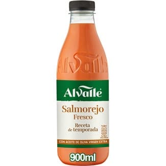 Salmorejo fresco receta de temporada con aceite de oliva virgen extra botella 900 ml -