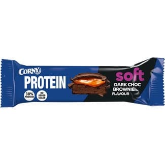 Barrita de proteínas Soft sabor brownie de chocolate negro unidad 45 g -