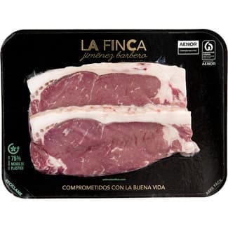 Lomo/entrecot de vacuno joven Dos Primaveras peso aproximado bandeja 500 g -
