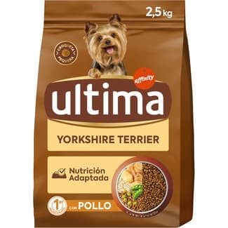 Yorkshire Terrier pienso para perros con pollo bolsa 2,5 kg -